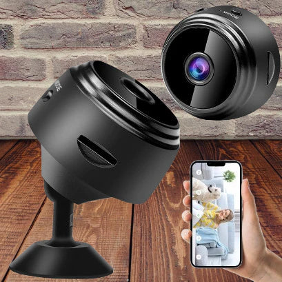 📹 Mini Cámara de Seguridad A9 WiFi HD 1080p – ¡Discreta, Potente y Portátil!