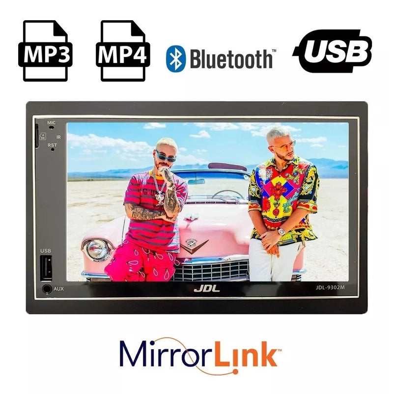 Radio Para Carro Mirror Link Tactil 7"