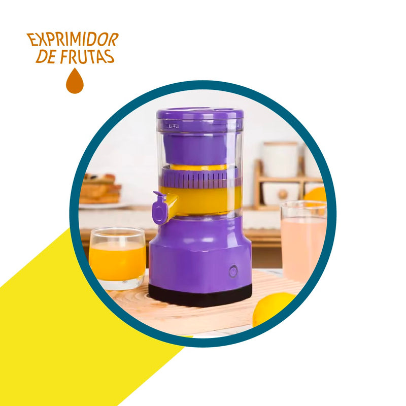 🧃 Exprimidor Eléctrico Portátil Recargable 2.0 – ¡Jugos frescos en segundos, donde quieras!