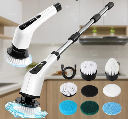 Cepillo eléctrico PowerClean 360° | Limpieza total sin esfuerzo