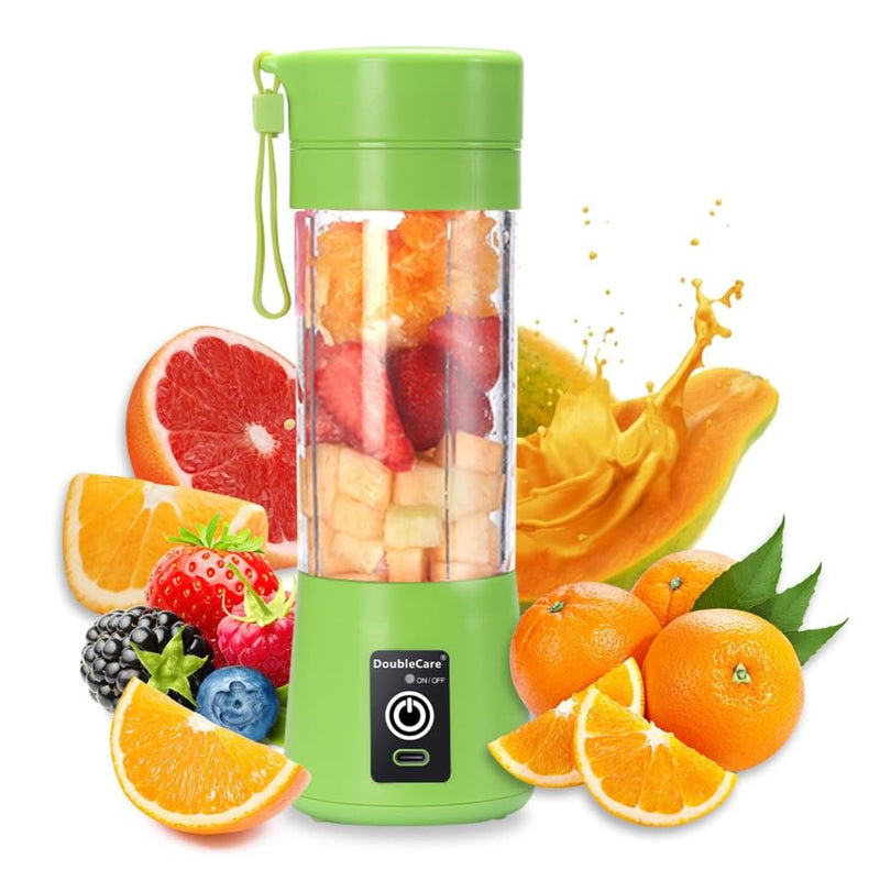 Mini Licuadora Portátil Recargable 380ml – ¡Batidos al instante donde estés! 🥤💪