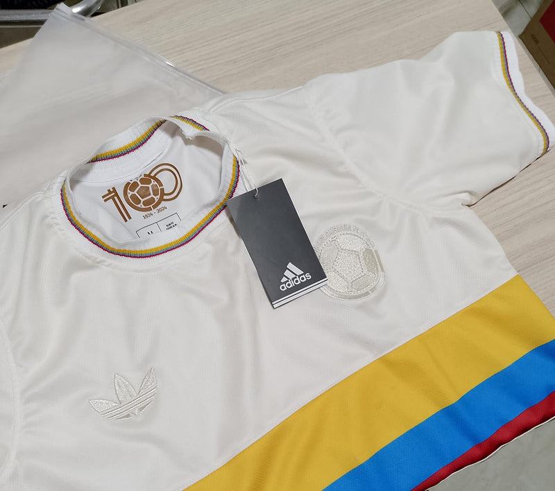 CAMISETA COLOMBIA 100 AÑOS + BALÓN GRATIS!🎉⚽