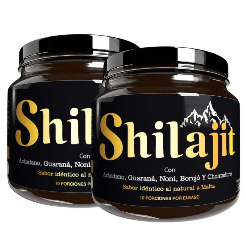 Shilajit Original con INVIMA – Resina 100% Pura | Potente Estimulante Natural y Rejuvenecedor