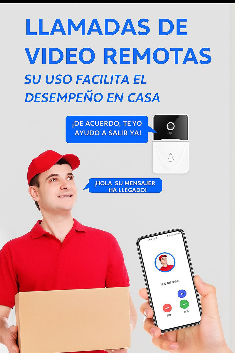 Timbre Inteligente — Cámara y Voz