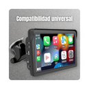 CAR PRO - CarPlay Inalámbrico y Cableado 7” – Pantalla HD para Android + Apple