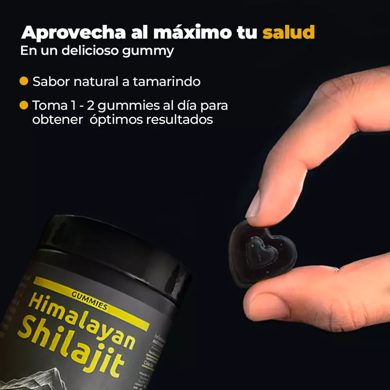 Gomitas Puras de Shilajit del Himalaya