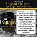 Shilajit Original con INVIMA – Resina 100% Pura | Potente Estimulante Natural y Rejuvenecedor