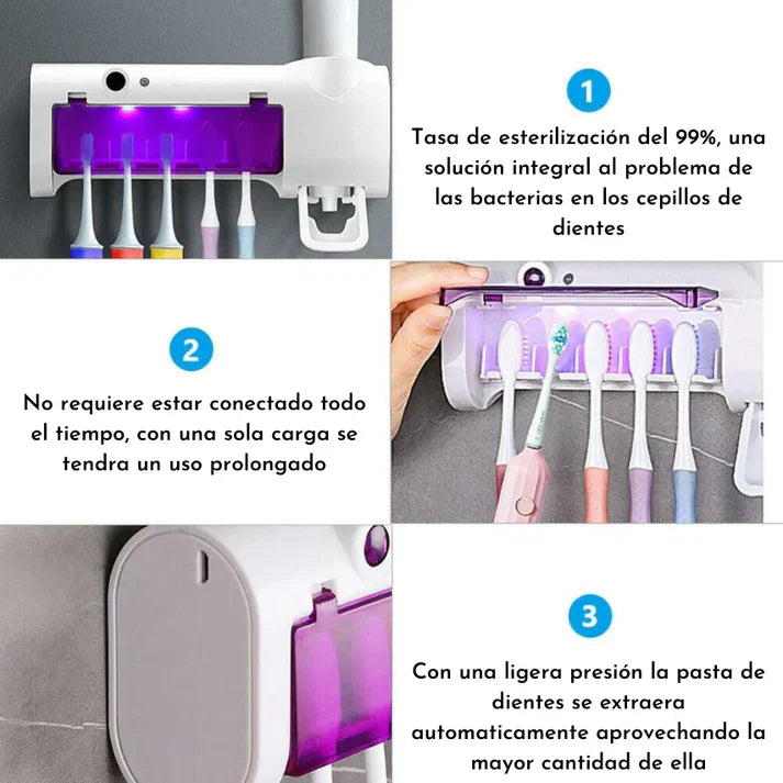 Esterilizador UV de Cepillos Dentales