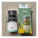 🟠 Exprimidor Eléctrico Portátil Recargable – ¡Haz jugo donde quieras!