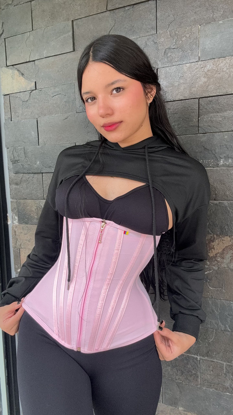 Cinturilla Reloj Arena, Faja Sol 15 Varillas, Ajuste 3 niveles + Cierre