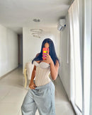 Cinturilla Reloj Arena, Faja Sol 15 Varillas, Ajuste 3 niveles + Cierre