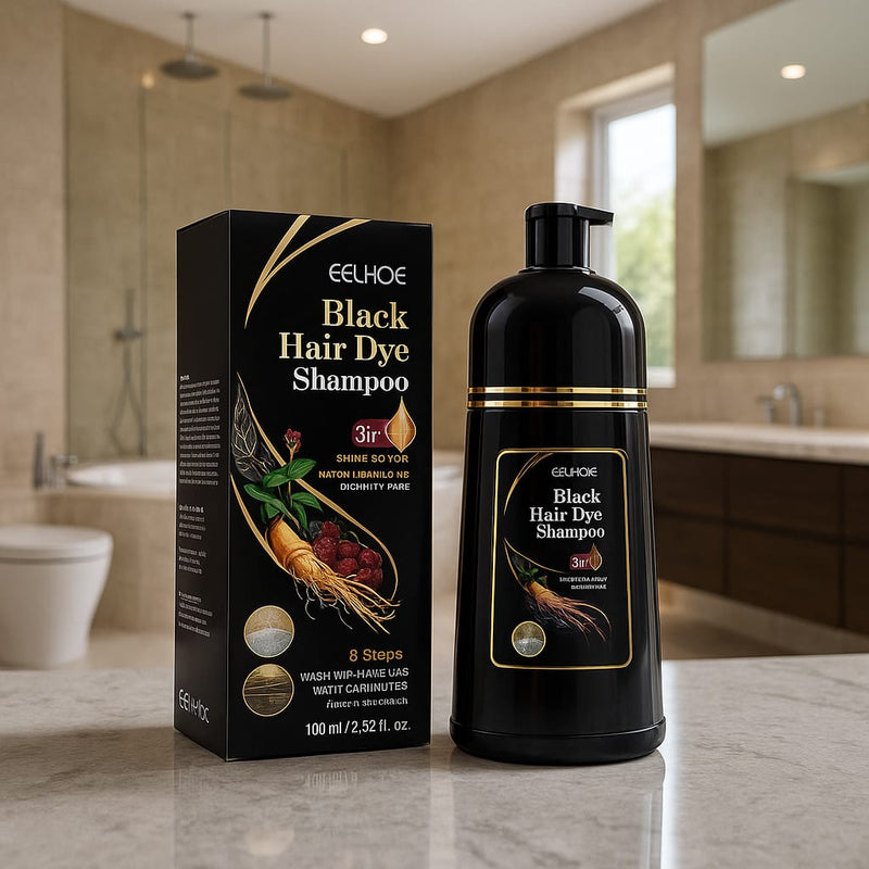 Champú Oscurecedor Natural de Cabello – Black Hair Dye (500 ml)