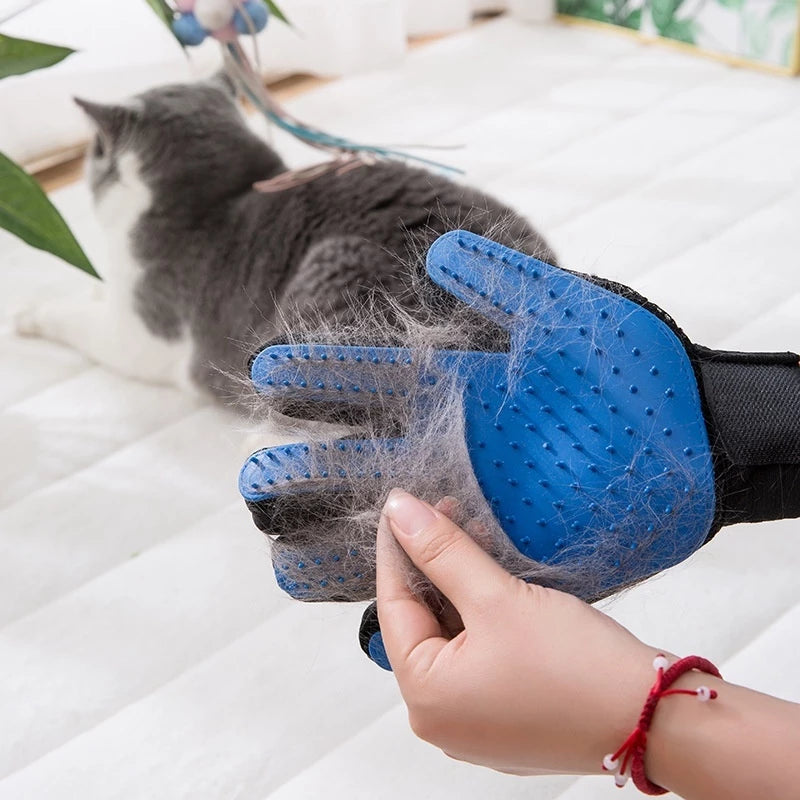 Guante Para Peinar Mascotas Perros Gato