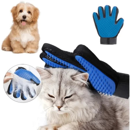 Guante Para Peinar Mascotas Perros Gato