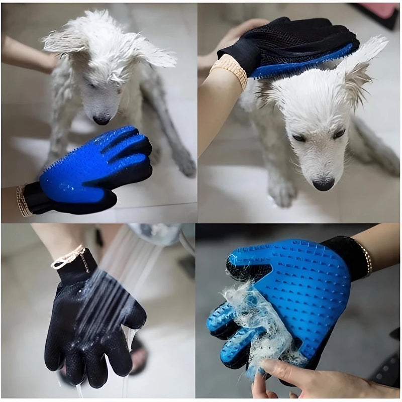 Guante Para Peinar Mascotas Perros Gato