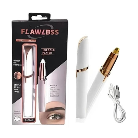 Flawless Kit Cejas Facial Recargable